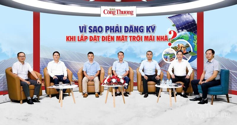 Vì sao bắt buộc đăng ký điện mặt trời mái nhà?
