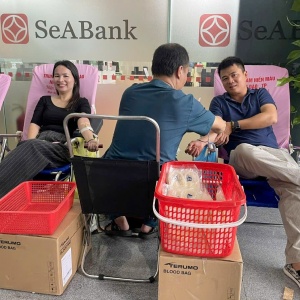 Đoàn Thanh niên PVEP hiến máu tình nguyện: Giọt máu hồng - Trao niềm hy vọng