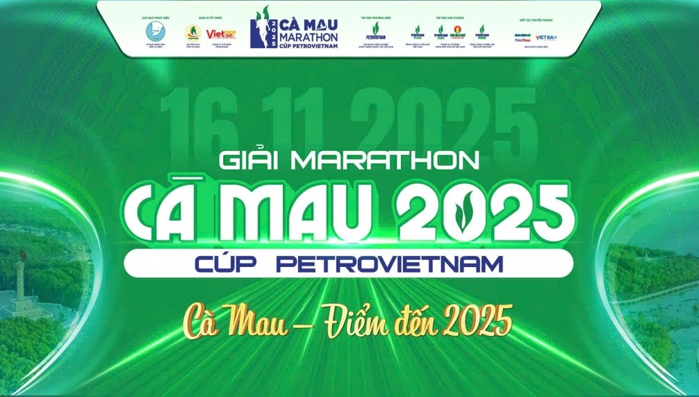 Cà Mau chuẩn bị tổ chức giải Marathon 2025 Cúp Petrovietnam