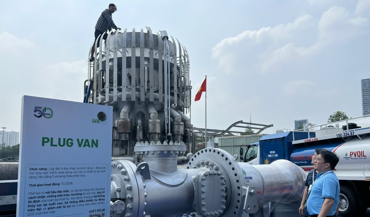 BSR sẵn sàng cho Triển lãm Khoa học, Công nghệ chào mừng 50 năm thành lập Petrovietnam