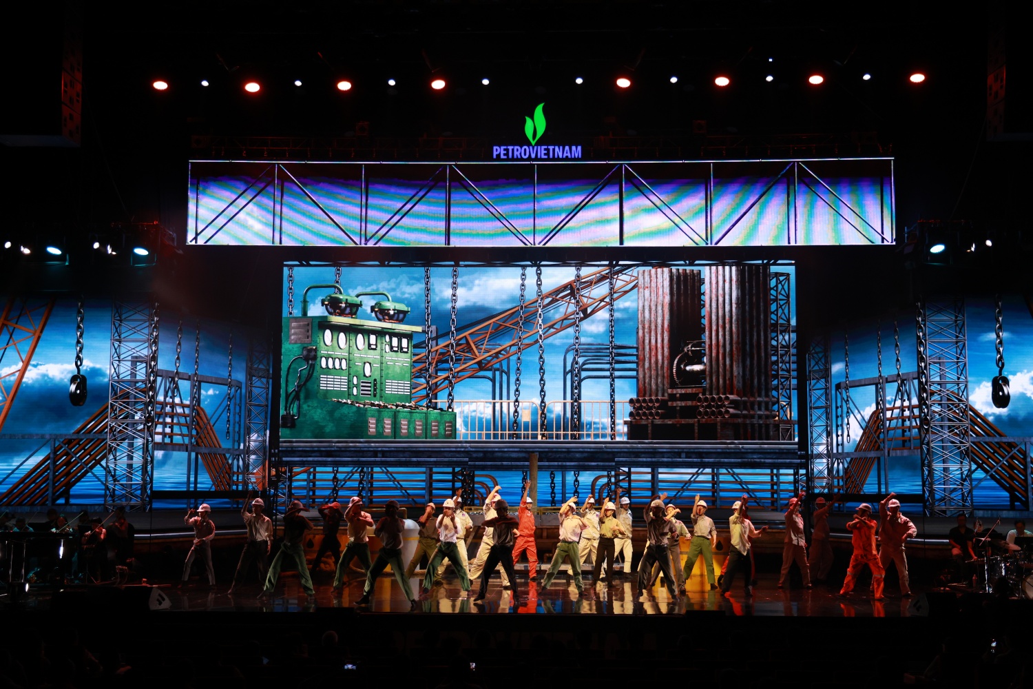 Lãnh đạo Petrovietnam khảo sát công tác chuẩn bị Lễ kỷ niệm 50 năm thành lập và Triển lãm Khoa học, Công nghệ Tập đoàn