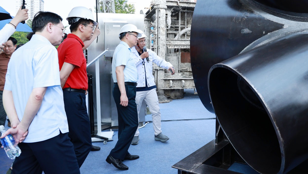 Lãnh đạo Petrovietnam khảo sát công tác chuẩn bị Lễ kỷ niệm 50 năm thành lập và Triển lãm Khoa học, Công nghệ Tập đoàn