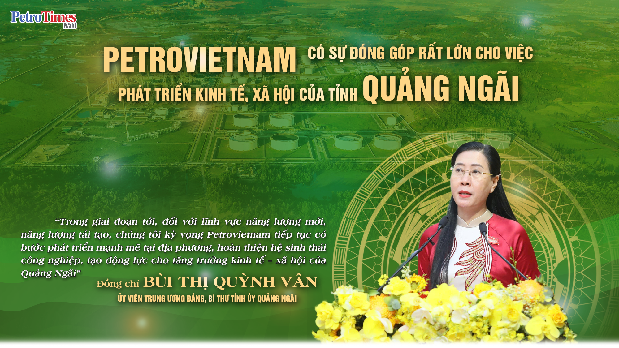 [P-Magazine] Petrovietnam có sự đóng góp rất lớn cho việc phát triển kinh tế, xã hội của tỉnh Quảng Ngãi