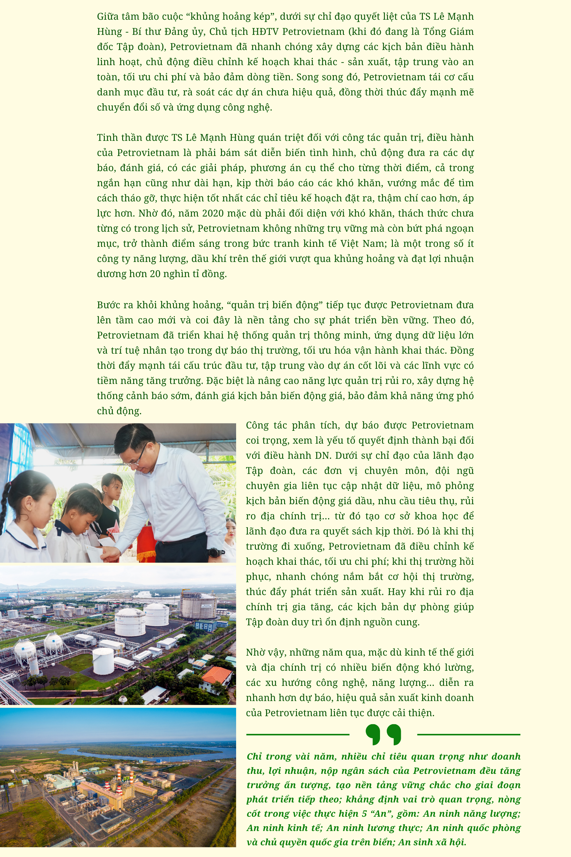[P-Magazine] Dấu ấn kiến tạo phía sau thành công của Petrovietnam