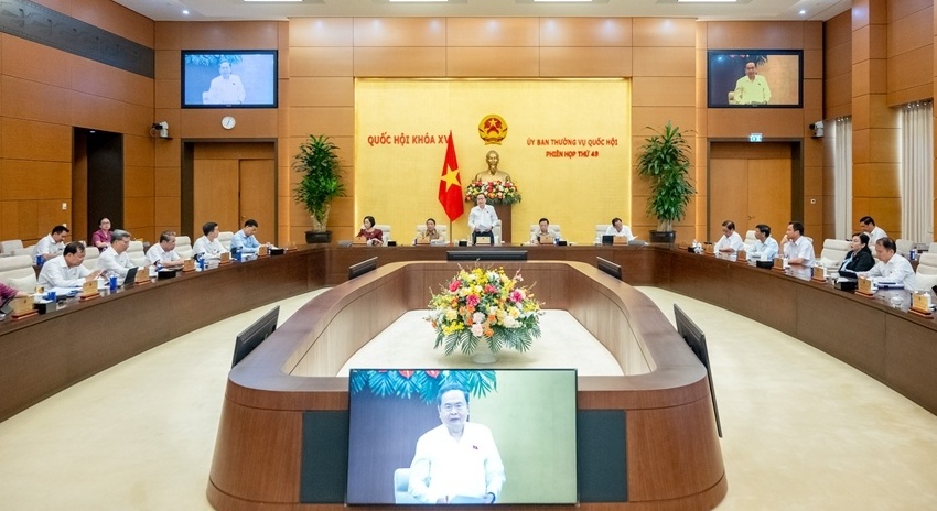 Ủy ban Thường vụ Quốc hội xem xét nhiều nội dung quan trọng tại Phiên họp thứ 49