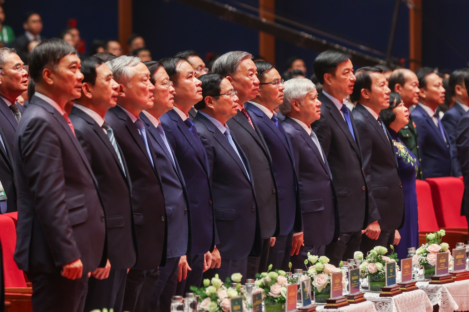 [Chùm ảnh] Tổng Bí thư Tô Lâm dự Lễ kỷ niệm 50 năm thành lập Petrovietnam