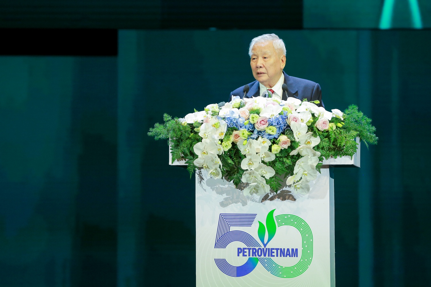 [Chùm ảnh] Tổng Bí thư Tô Lâm dự Lễ kỷ niệm 50 năm thành lập Petrovietnam