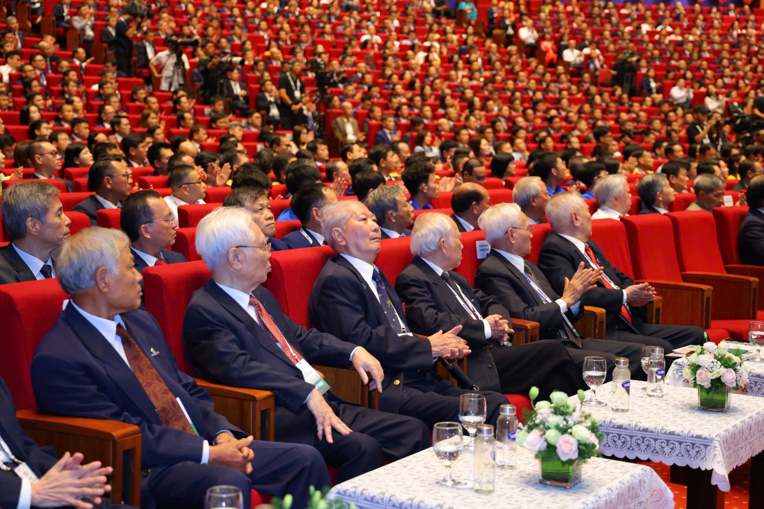 [Chùm ảnh] Petrovietnam long trọng tổ chức Lễ kỷ niệm 50 năm thành lập