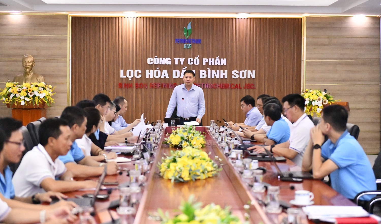 Đảng ủy BSR tổ chức đánh giá kết quả hoạt động 9 tháng và đề án nhân sự Công đoàn, Đoàn Thanh niên, Hội Cựu chiến binh