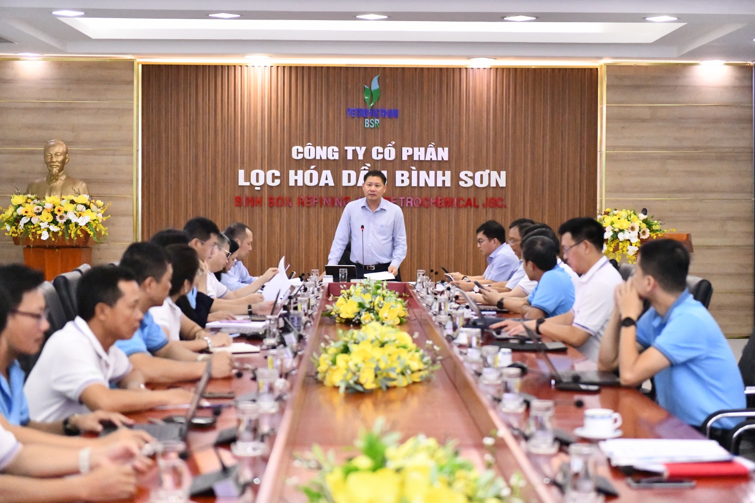 Đảng ủy BSR tổ chức đánh giá kết quả hoạt động 9 tháng và đề án nhân sự Công đoàn, Đoàn Thanh niên, Hội Cựu chiến binh