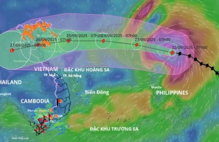 Siêu bão Ragasa có thể trở thành cơn bão mạnh nhất 30 năm qua trên Biển Đông
