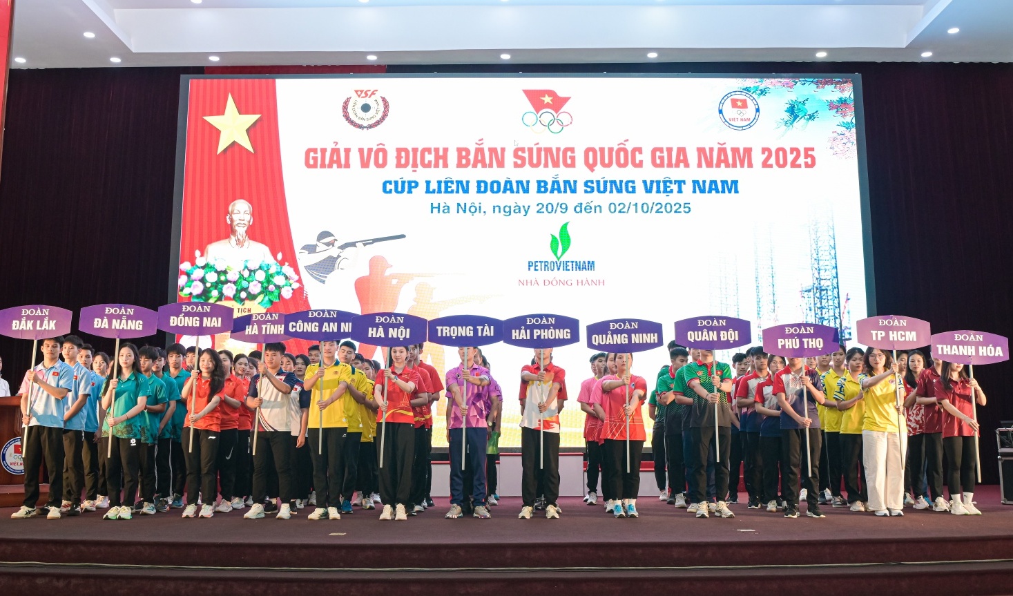 Petrovietnam đồng hành cùng Giải Vô địch Bắn súng quốc gia 2025