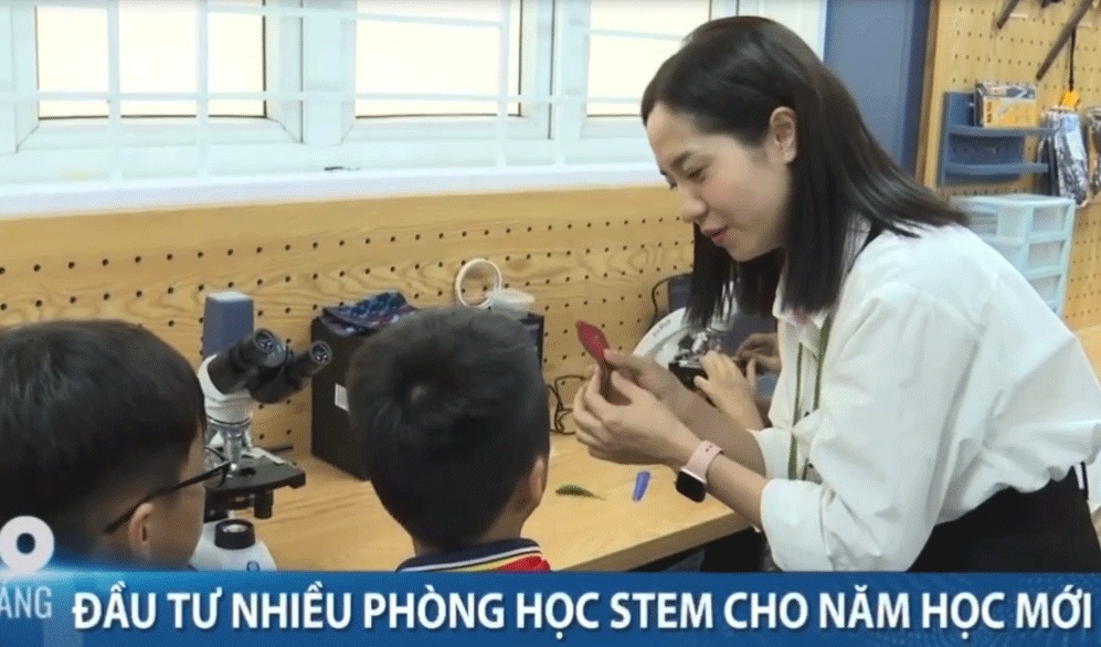 [VIDEO] Đầu tư nhiều phòng thực hành STEM cho năm học mới