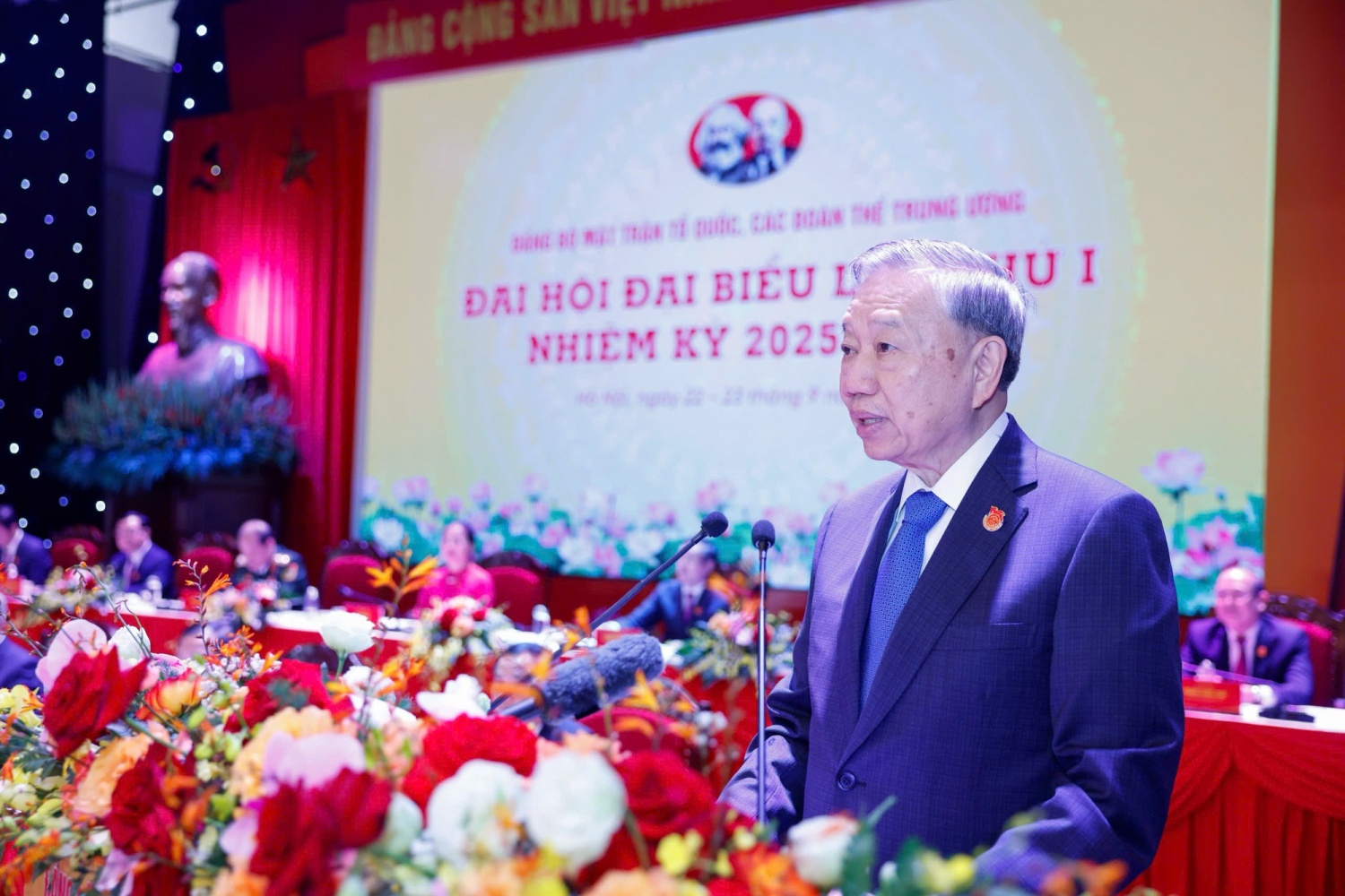 Khai mạc Đại hội đại biểu Đảng bộ Mặt trận Tổ quốc, các đoàn thể Trung ương