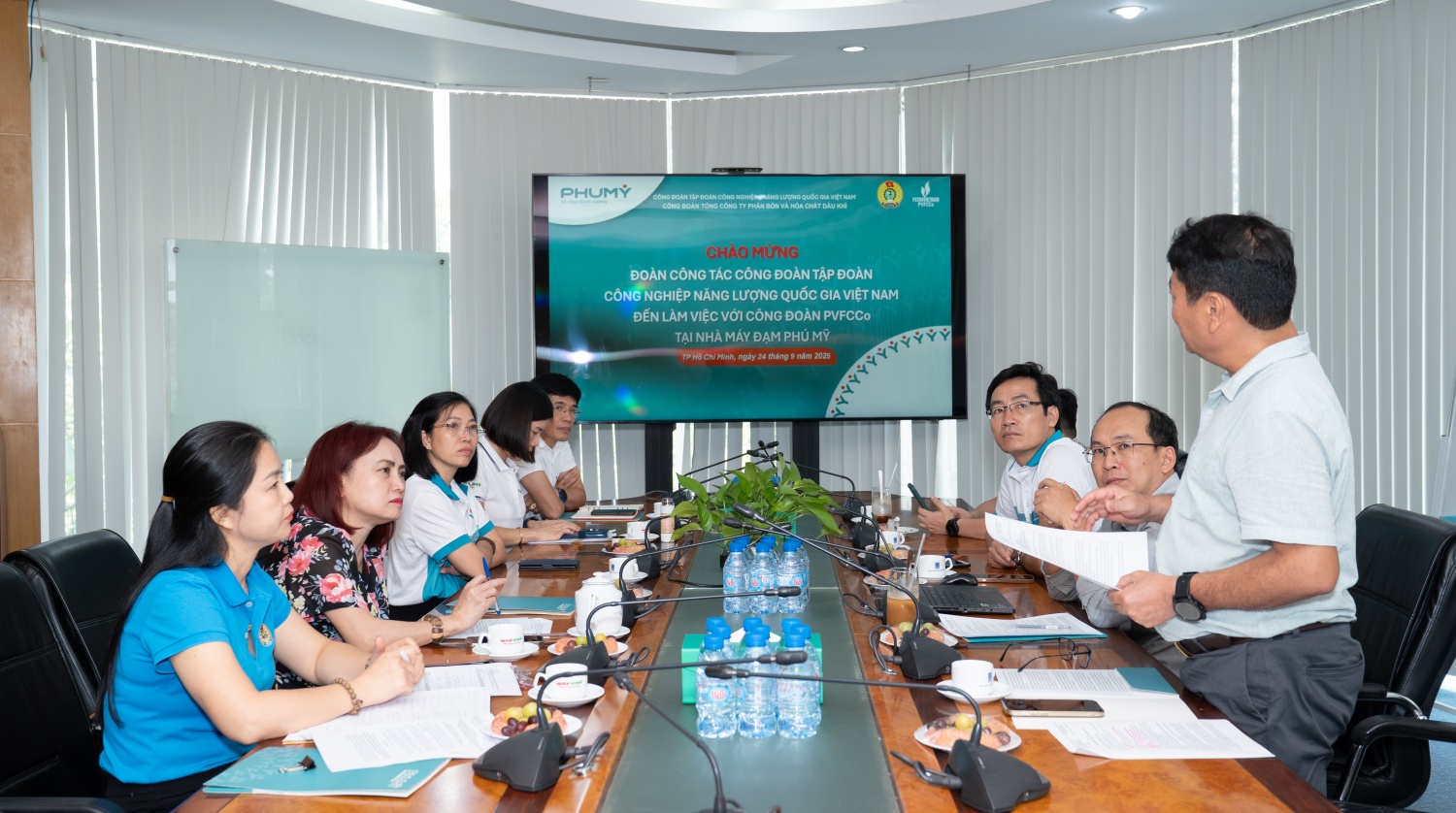 Đảm bảo thành công, hiệu quả Đại hội Công đoàn các cấp tại PVFCCo – Phú Mỹ Đảm bảo thành công, hiệu quả Đại hội Công đoàn các cấp tại PVFCCo – Phú Mỹ