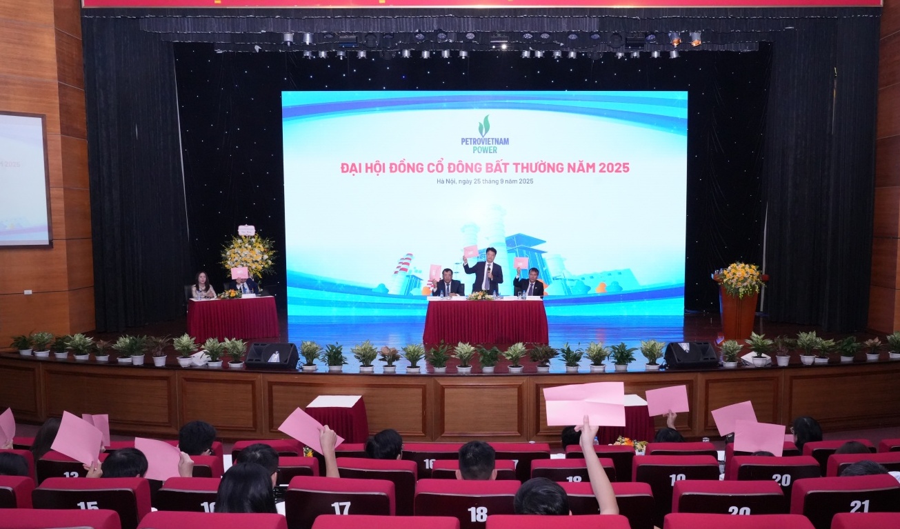 PV Power tổ chức ĐHĐCĐ bất thường năm 2025, thông qua nhiều nội dung quan trọng