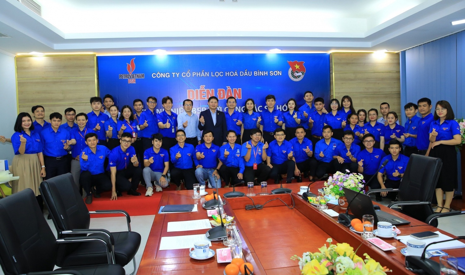 Tại BSR, Đoàn Thanh niên đóng vai trò là lực lượng nòng cốt trong quá trình dịch chuyển năng lượng và nâng tầm văn hóa BSR.