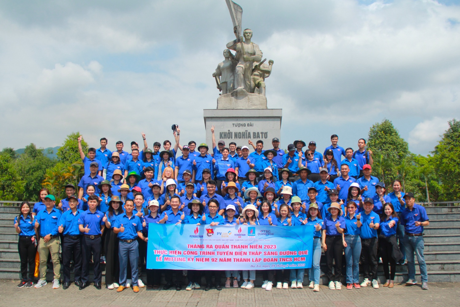 Đoàn viên thanh niên BSR tích cực tham gia các hoạt động tình nguyện vì cộng đồng, lan tỏa tinh thần nghĩa tình và sẻ chia.