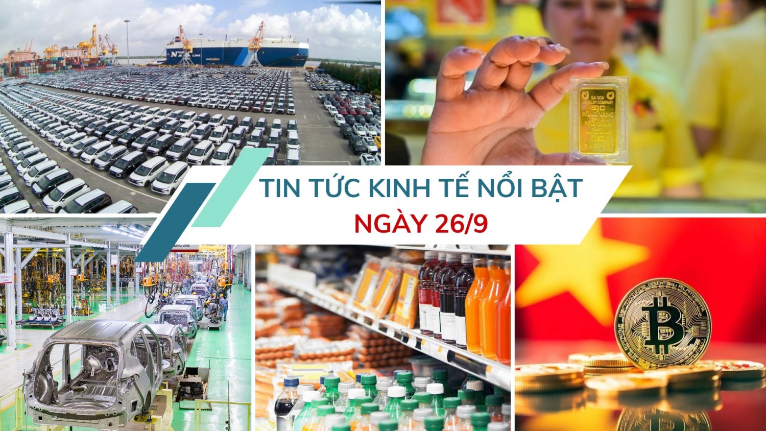 Tin tức kinh tế ngày 26/9: Việt Nam chi hơn 3,6 tỷ USD nhập khẩu linh kiện và phụ tùng ô tô