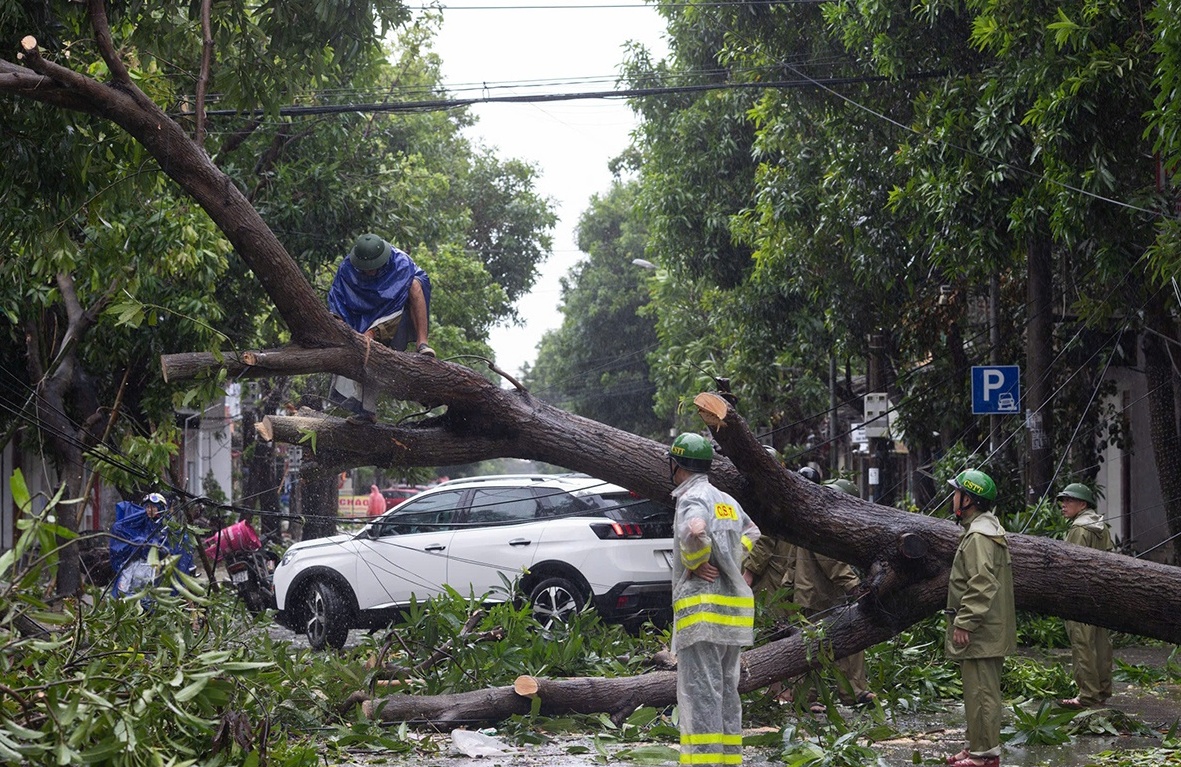 Nghệ An tan hoang sau bão số 10