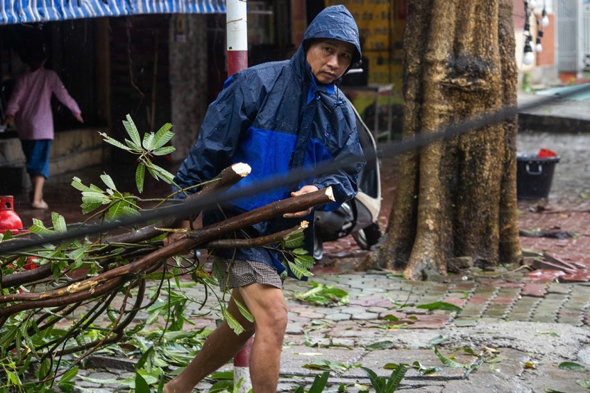 Nghệ An tan hoang sau bão số 10
