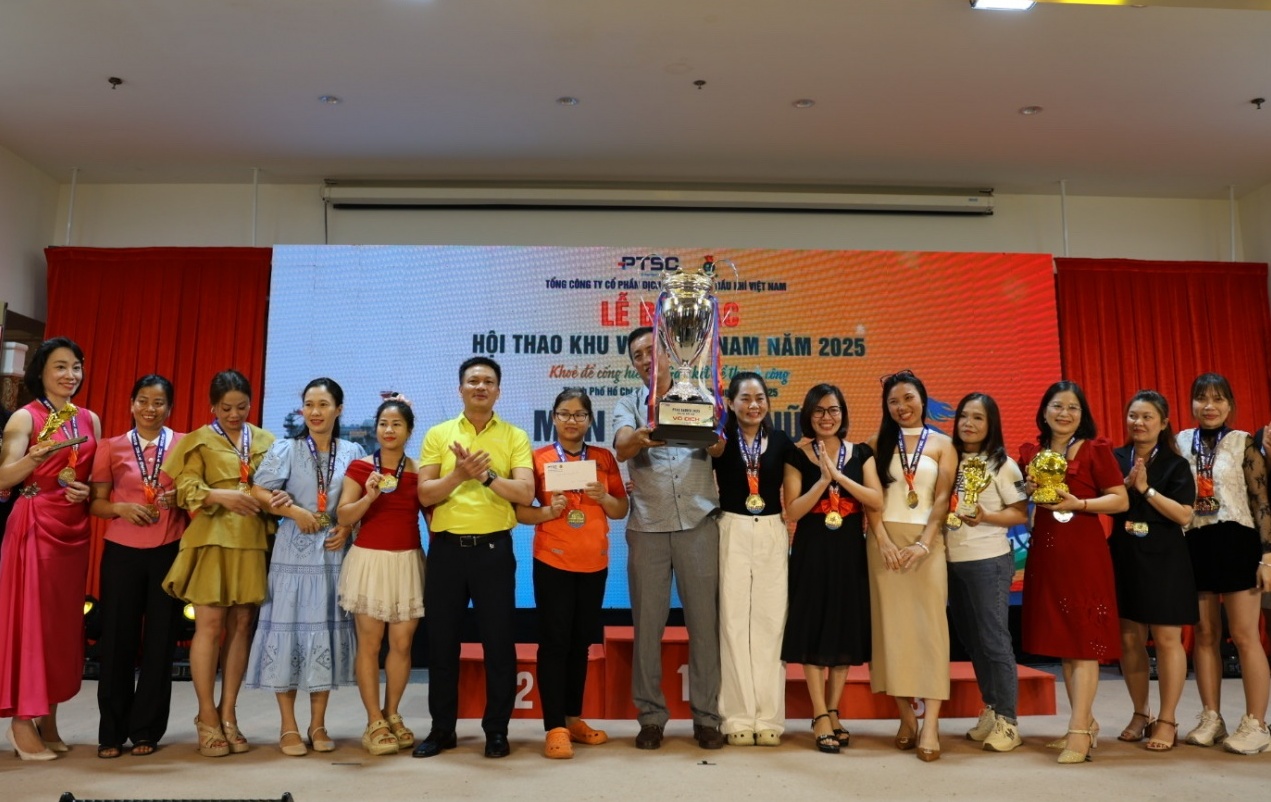Sôi động và gắn kết tại Hội thao PTSC khu vực phía Nam năm 2025