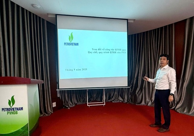 Petrovietnam tổ chức đào tạo nghiệp vụ quản trị rủi ro cho PVNDB Petrovietnam tổ chức đào tạo nghiệp vụ quản trị rủi ro cho PVNDB