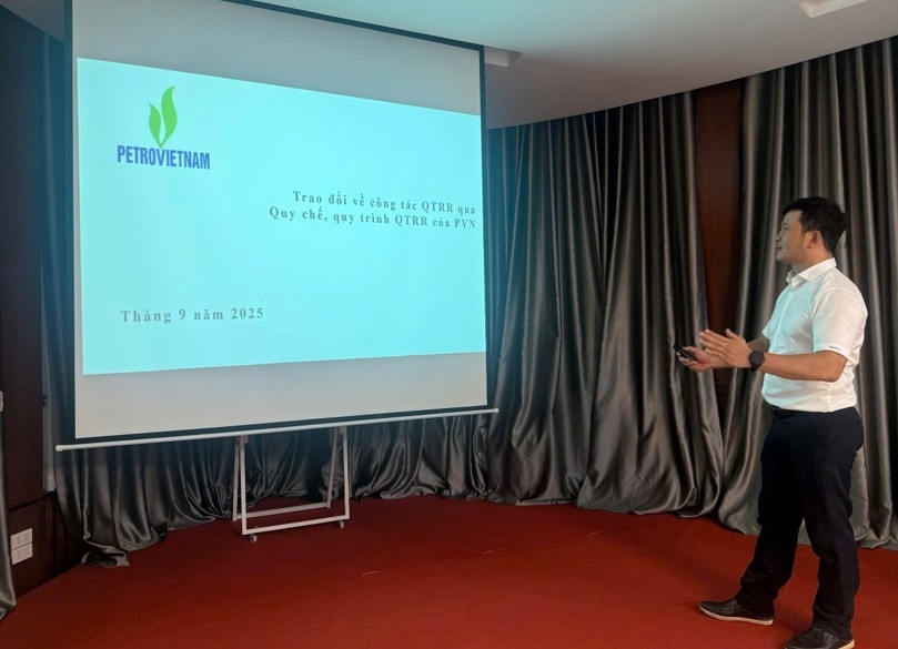 Petrovietnam tổ chức đào tạo nghiệp vụ quản trị rủi ro cho PVNDB Petrovietnam tổ chức đào tạo nghiệp vụ quản trị rủi ro cho PVNDB