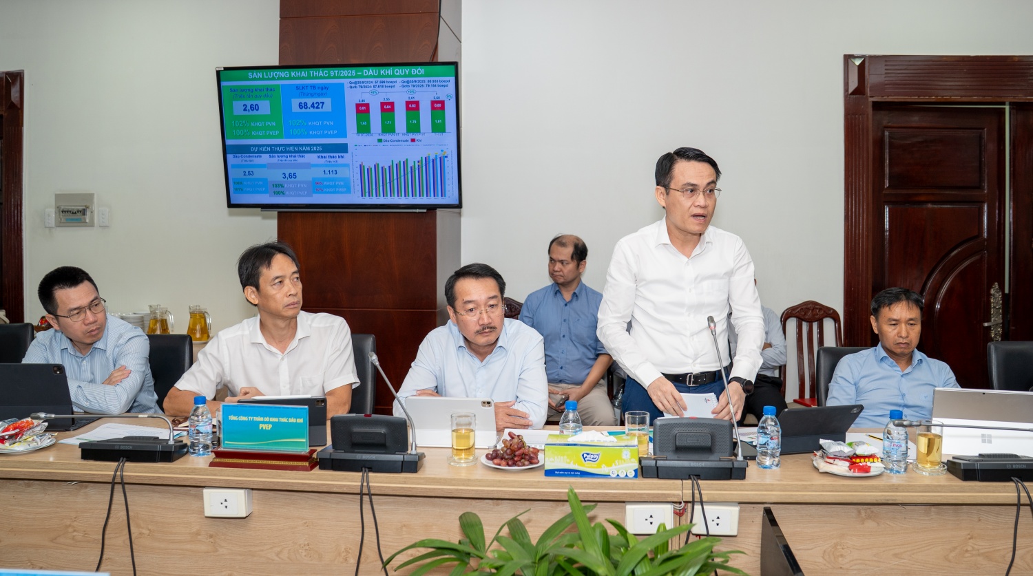 Chủ tịch HĐTV Petrovietnam Lê Mạnh Hùng: “Tốc độ nhanh, hiệu quả cao” đảm bảo tăng trưởng lĩnh vực khai thác dầu khí Chủ tịch HĐTV Petrovietnam Lê Mạnh Hùng: “Tốc độ nhanh, hiệu quả cao” đảm bảo tăng trưởng lĩnh vực khai thác dầu khí