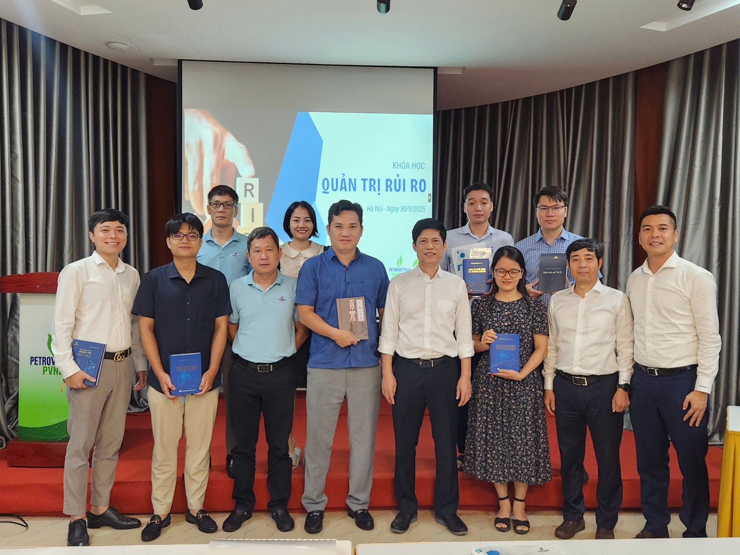 Petrovietnam tổ chức đào tạo nghiệp vụ quản trị rủi ro cho PVNDB Petrovietnam tổ chức đào tạo nghiệp vụ quản trị rủi ro cho PVNDB