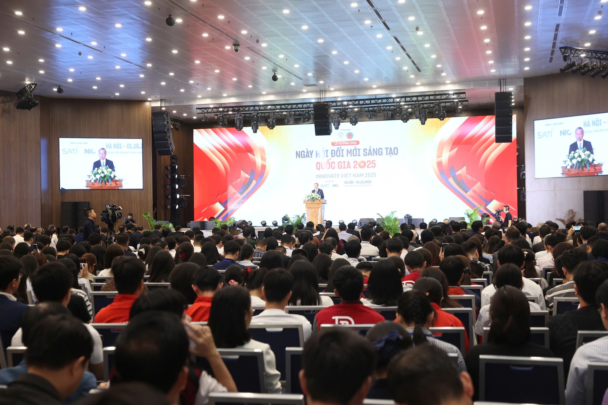 Tổng Bí thư Tô Lâm dự Lễ hưởng ứng Ngày hội Đổi mới sáng tạo Quốc gia 2025 Tổng Bí thư Tô Lâm dự Lễ hưởng ứng Ngày hội Đổi mới sáng tạo Quốc gia 2025