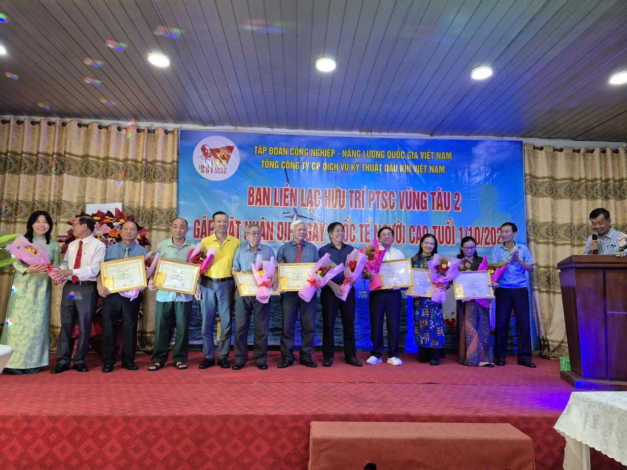 PTSC lan tỏa truyền thống qua buổi họp mặt nhân Ngày Quốc tế Người cao tuổi