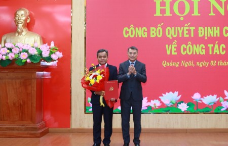 Quảng Ngãi có tân Bí thư Tỉnh ủy
