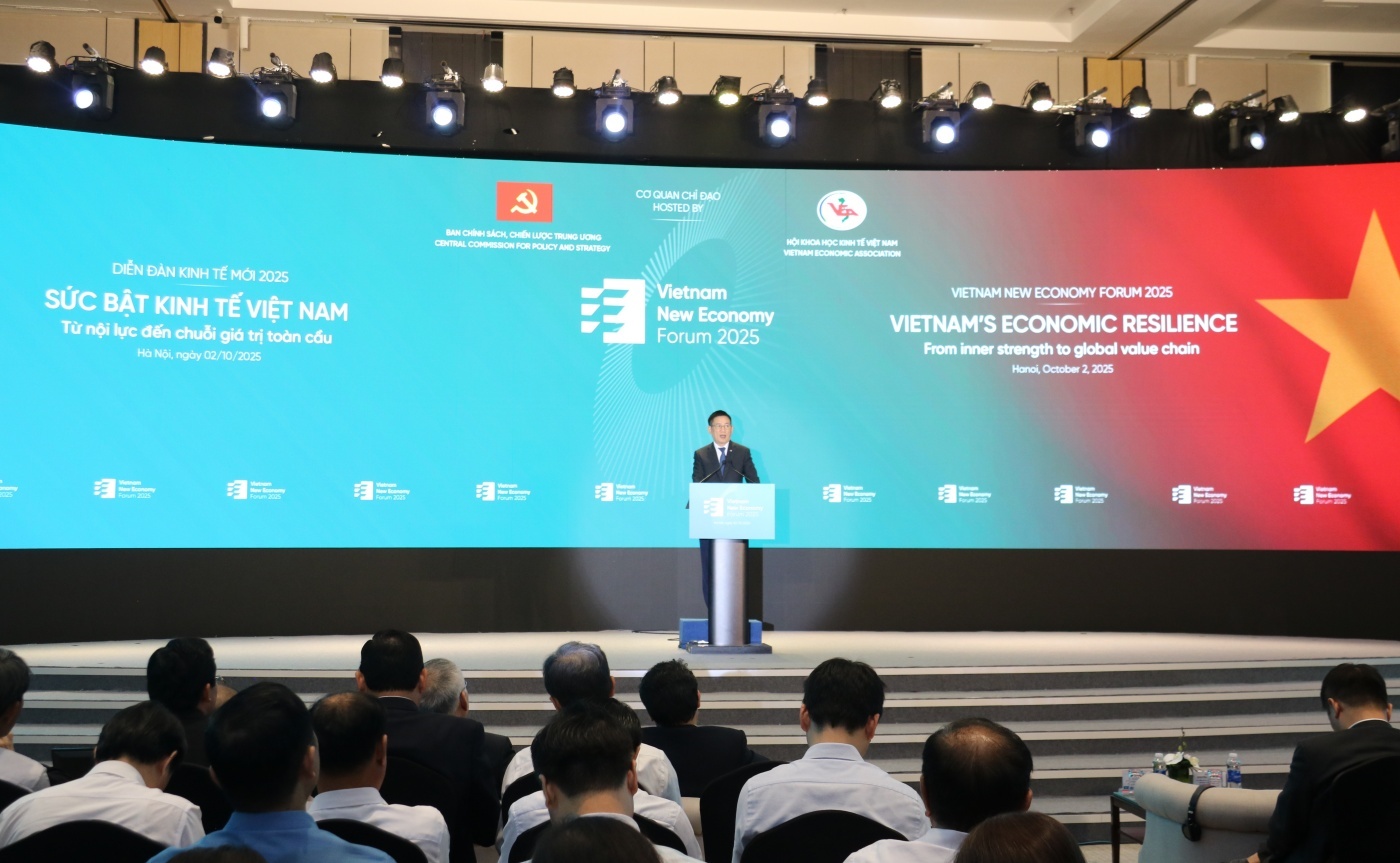 Diễn đàn Kinh tế mới 2025: Sức bật kinh tế Việt Nam, từ nội lực đến giá trị toàn cầu