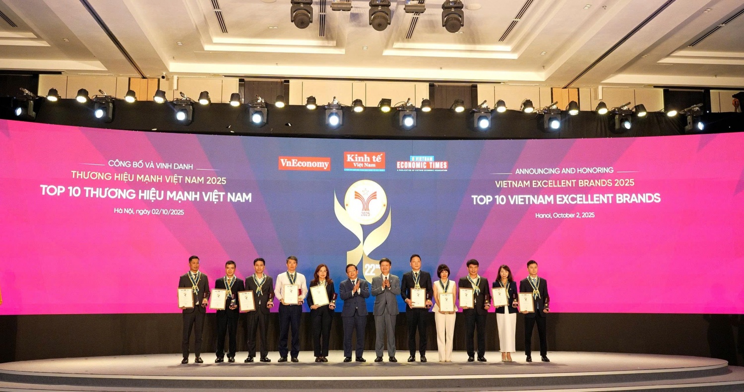 Petrovietnam dẫn đầu Top 10 Thương hiệu Mạnh Việt Nam