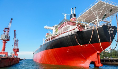 PVSM hoàn thành và bàn giao tàu tải trọng 150.000 tấn cho Vietsovpetro, vượt tiến độ 5 ngày