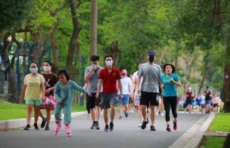 Vận động mỗi sáng, thêm năng lượng cho ngày mới