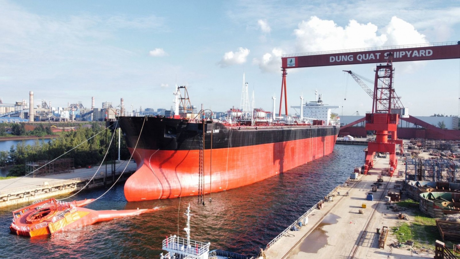 PVSM hoàn thành và bàn giao tàu tải trọng 150.000 tấn cho Vietsovpetro, vượt tiến độ 5 ngày
