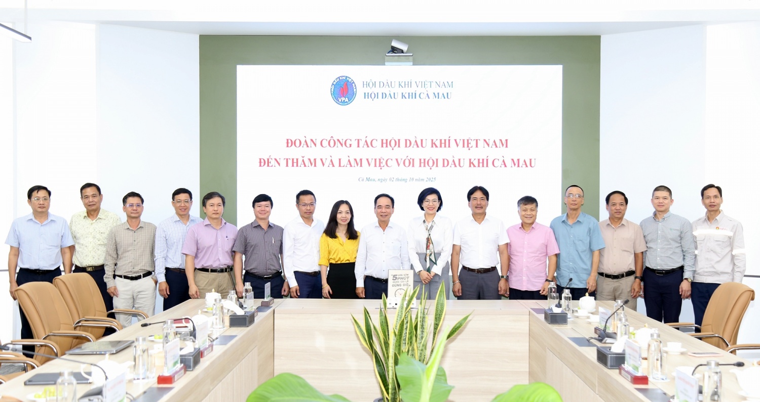 Hội Dầu khí Cà Mau: Gắn kết hội viên, đồng hành cùng Cụm Khí - Điện - Đạm phát triển bền vững