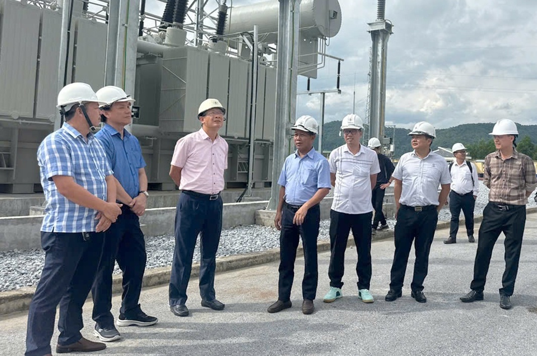 Trạm biến áp 220kV Tương Dương được nâng công suất lên gấp đôi