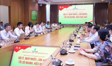 Đảng bộ Bộ máy Quản lý và Điều hành Petrovietnam quán triệt tinh thần “Nói ít - Nghĩ nhiều - Làm nhiều - Tốc độ nhanh - Hiệu quả cao”