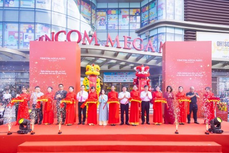 Khai trương Vincom Mega Mall Royal Island biểu tượng mua sắm, ẩm thực, giải trí mới tại Hải Phòng