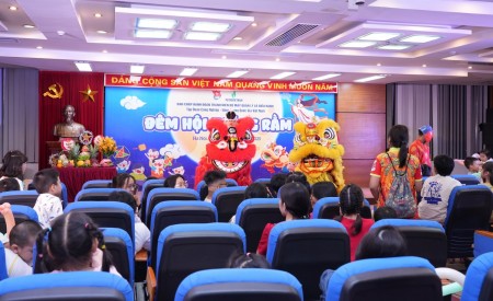 Đoàn Thanh niên BMQL&ĐH Petrovietnam tổ chức chương trình “Đêm hội Trăng Rằm” cho con em CBNV
