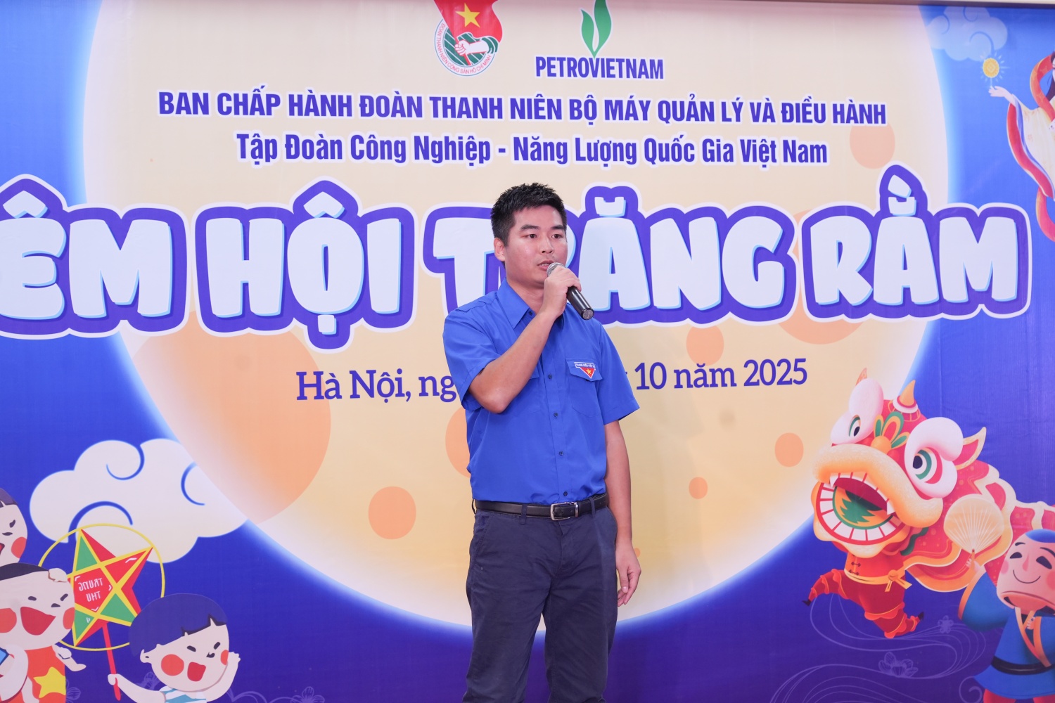 Đoàn Thanh niên BMQL&ĐH Petrovietnam tổ chức chương trình “Đêm hội Trăng Rằm” cho con em CBNV
