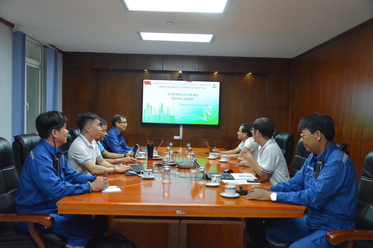 Các chi bộ Đảng bộ BSR triển khai tinh thần hành động mới: “Nói ít - Nghĩ nhiều - Làm nhiều - Tốc độ nhanh - Hiệu quả cao”