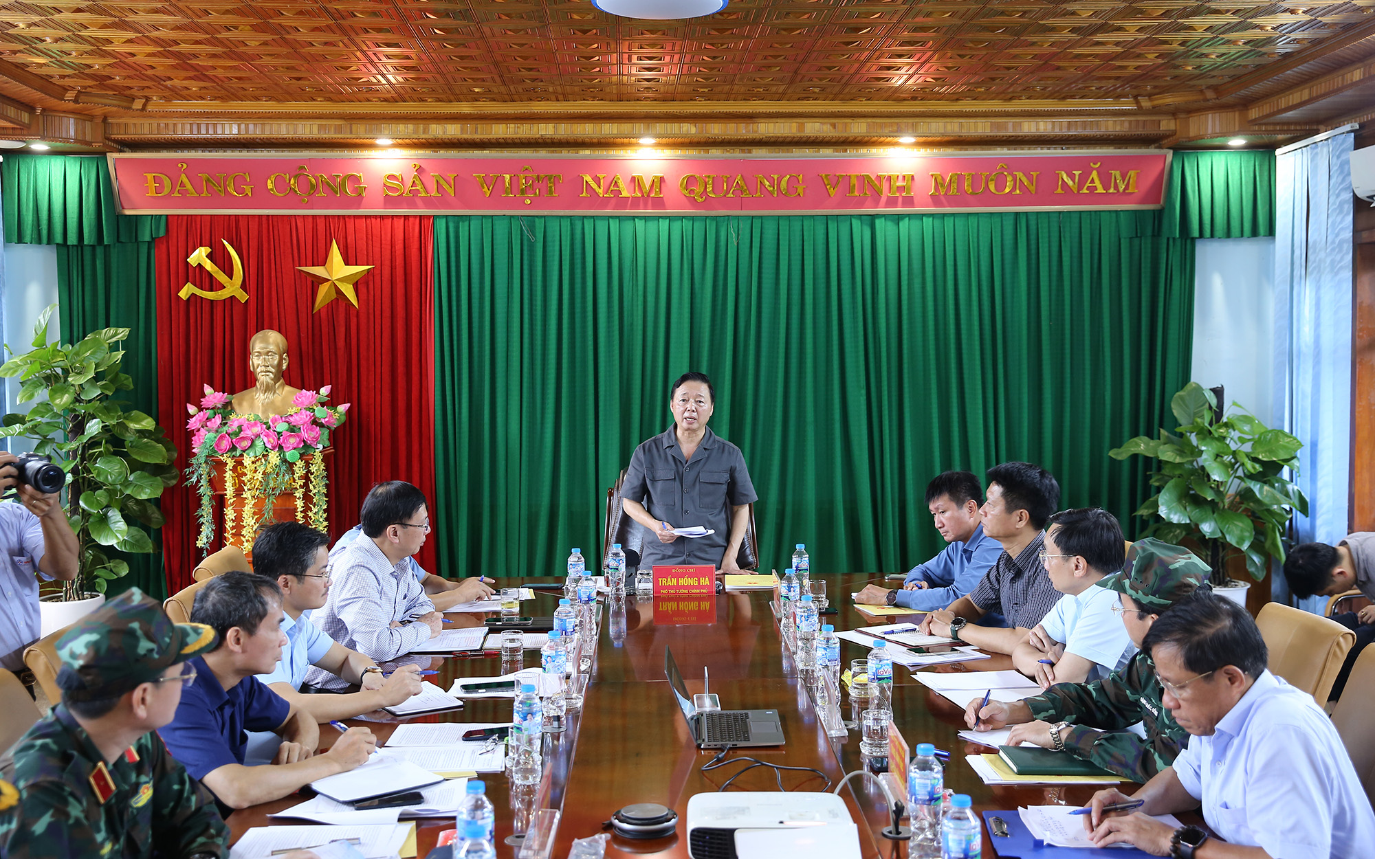 Chủ động kịch bản ứng phó, bảo đảm an toàn hồ đập và tính mạng người dân Chủ động kịch bản ứng phó, bảo đảm an toàn hồ đập và tính mạng người dân