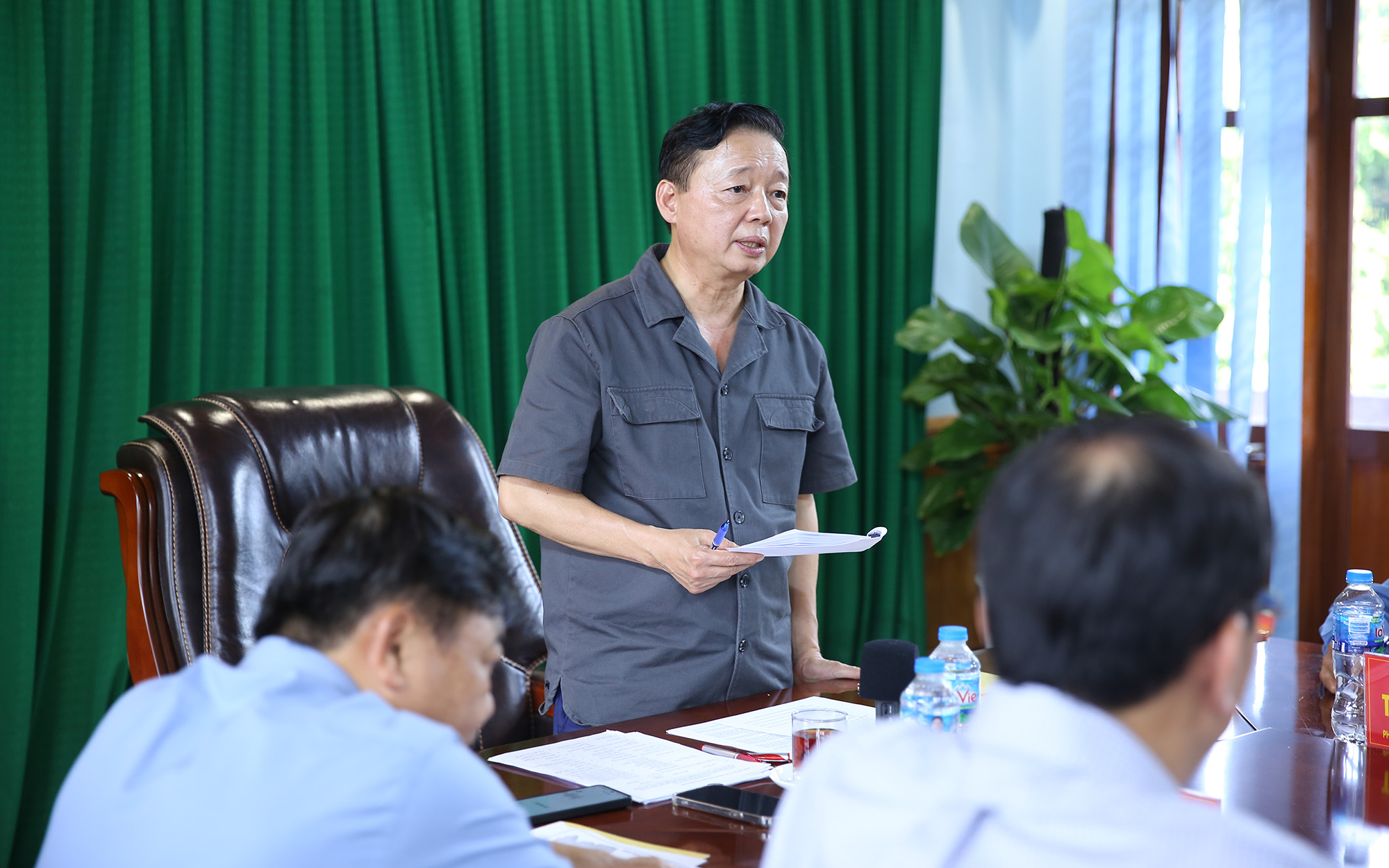 Chủ động kịch bản ứng phó, bảo đảm an toàn hồ đập và tính mạng người dân Chủ động kịch bản ứng phó, bảo đảm an toàn hồ đập và tính mạng người dân