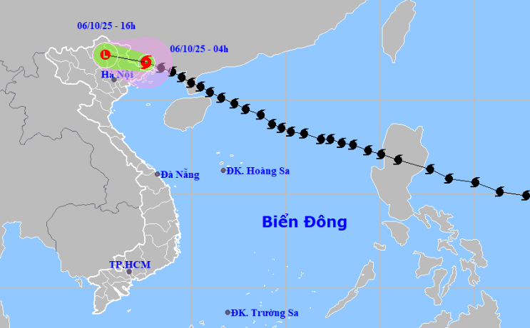 Bão số 11 đi vào đất liền, Bắc Bộ mưa lớn trên diện rộng Bão số 11 đi vào đất liền, Bắc Bộ mưa lớn trên diện rộng