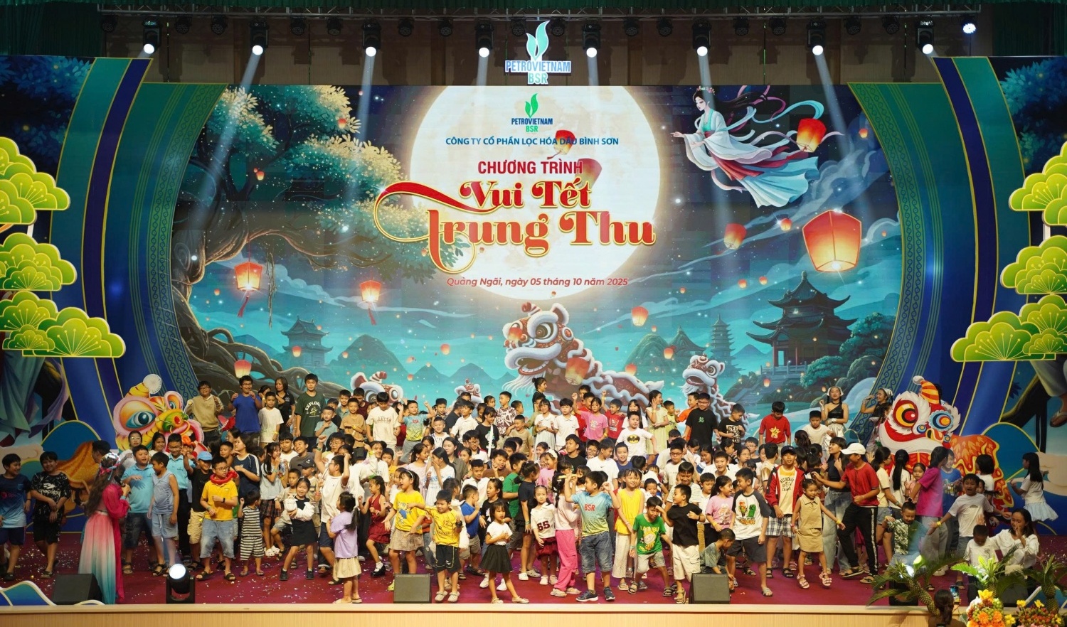 Ấm áp đêm hội “Vui Tết Trung thu” do BSR tổ chức