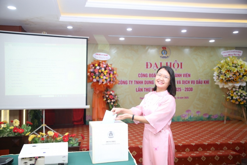 DMC tổ chức thành công Đại hội Công đoàn khóa V, nhiệm kỳ 2025-2030